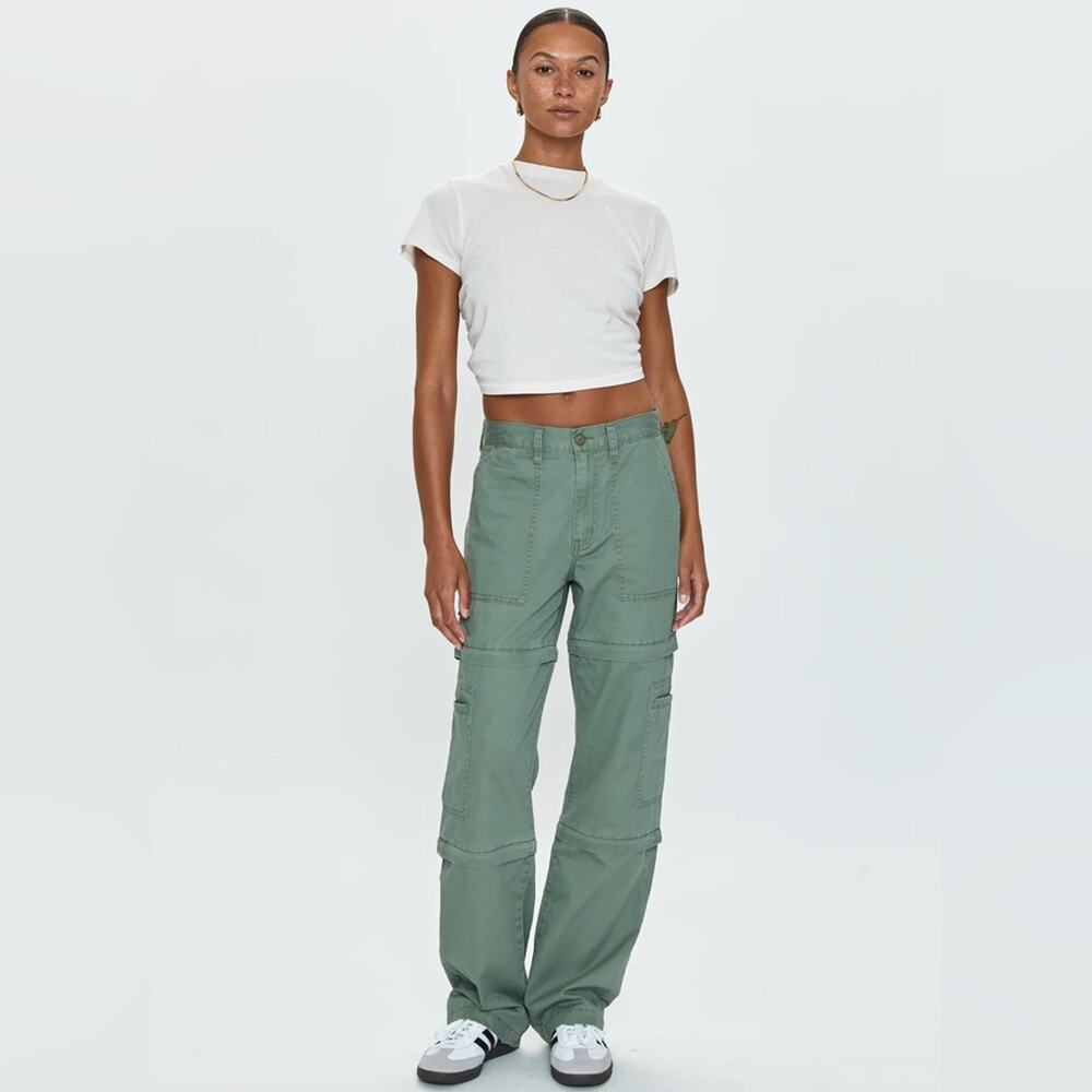 NWT Pistola Aiden Cargo Zip Off Pants Size 26